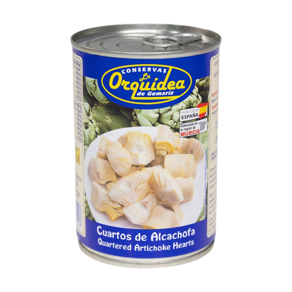 Artichoke Quarters in Brine — 24 cans of 400 g