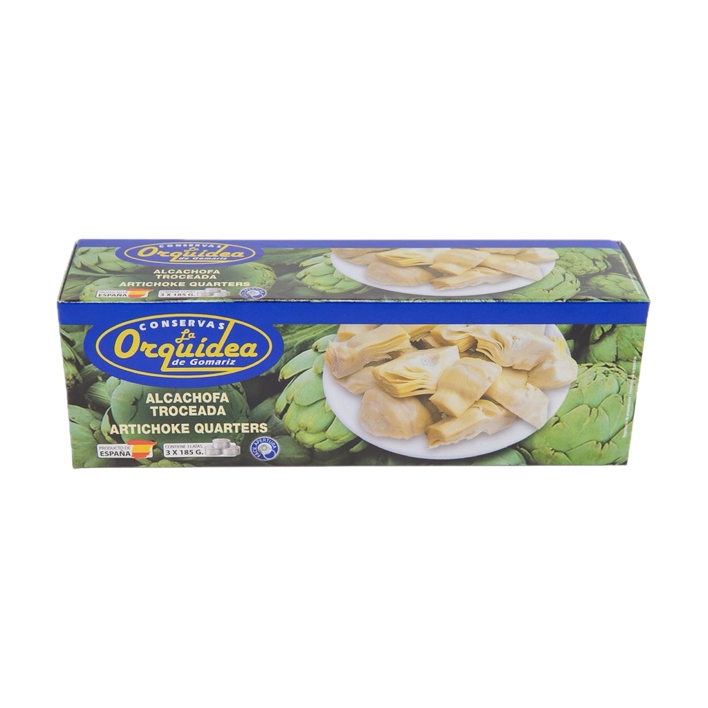 Artichoke Quarters in Brine — 3-Can Pack x 210 g (10 packs)