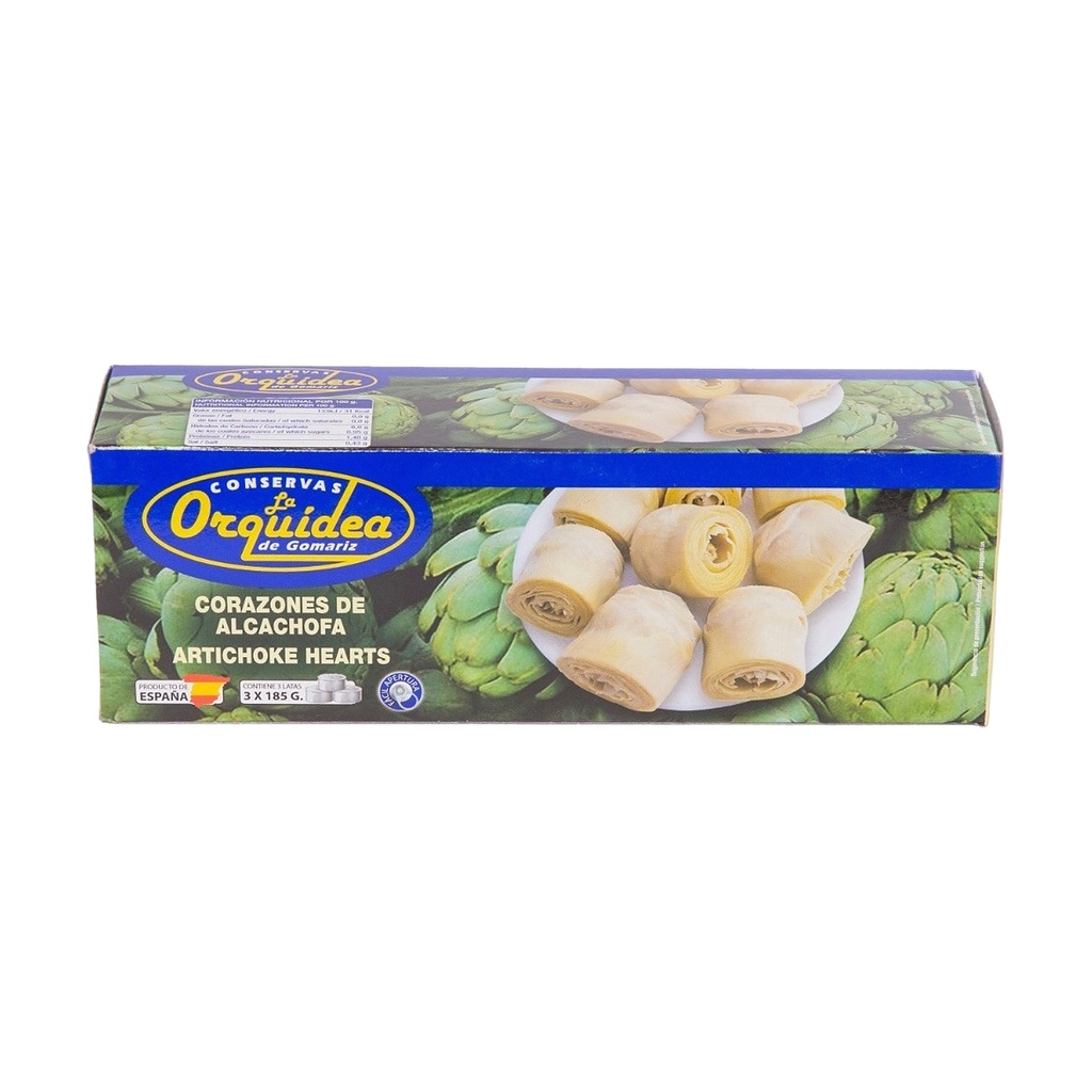 Artichoke Hearts in Brine — 3-Can Pack x 210 g (10 packs)
