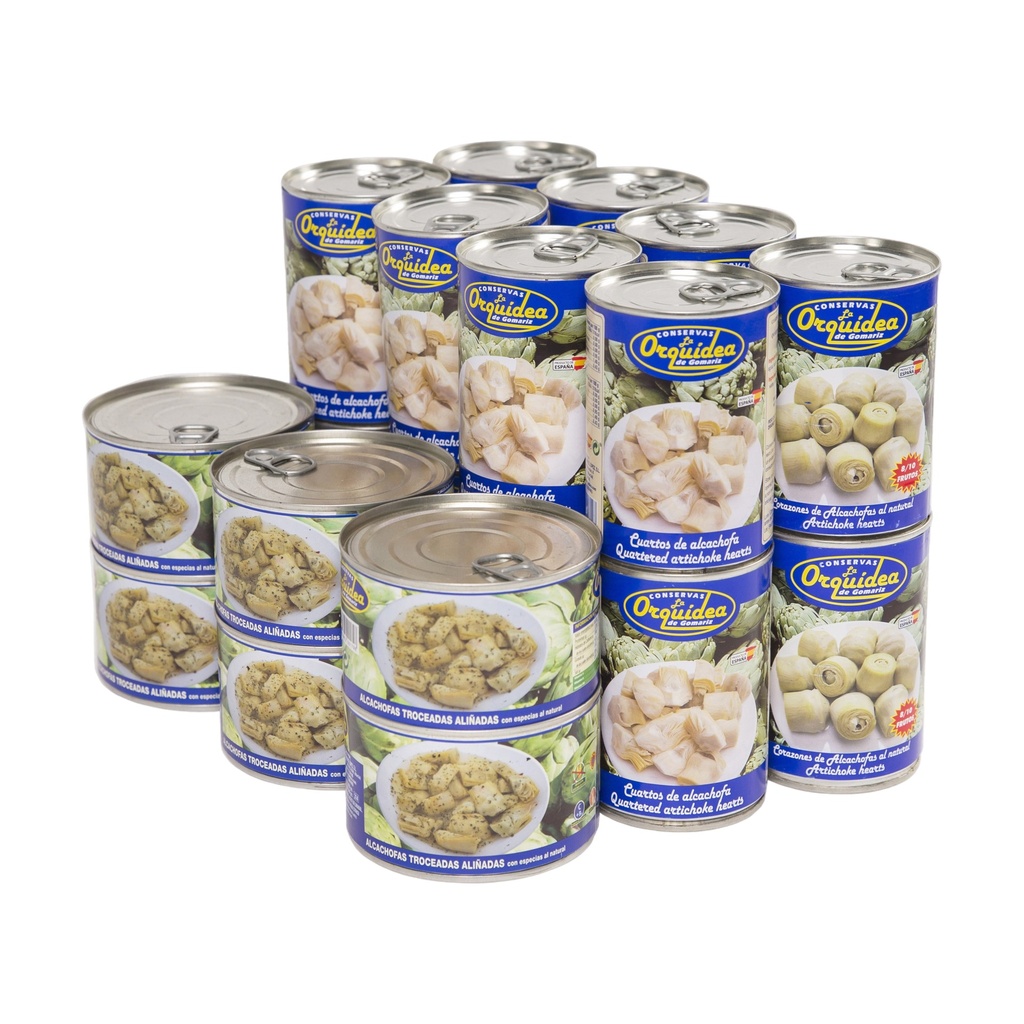 Artichoke Combo — 22 Assorted Cans